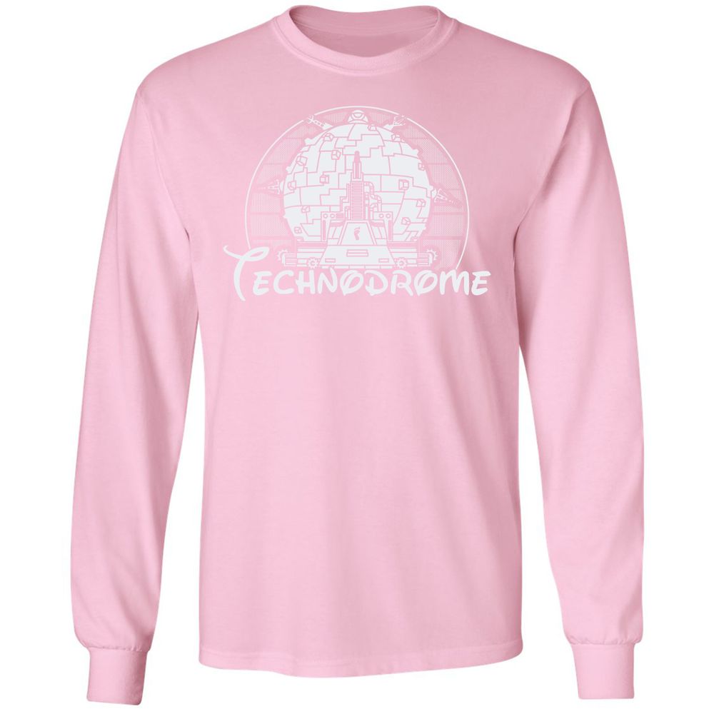 Long Sleeve T-Shirt - PK3U6XKJ - Light Pink - 3