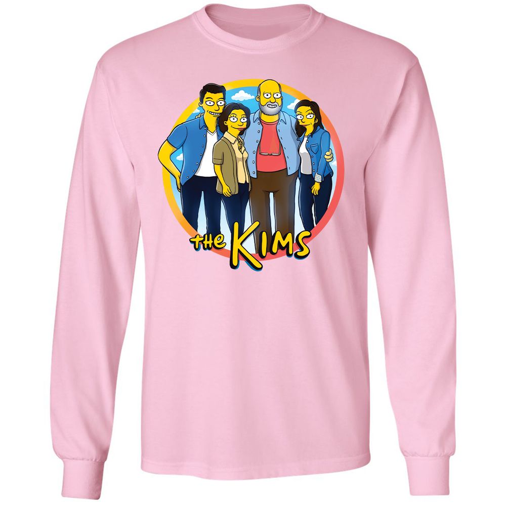 Long Sleeve T-Shirt - TLENTKWX - Light Pink - 3