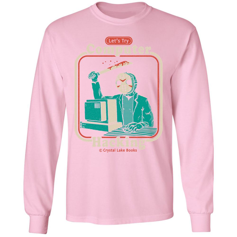 Long Sleeve T-Shirt - 2ZD9MV7H - Light Pink - 3