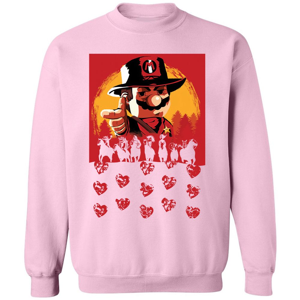 Classic Unisex Sweatshirt - TPXFXBNU - Light Pink - 3
