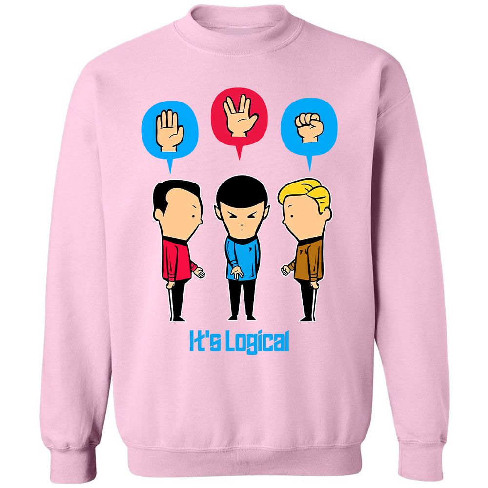 It is Logical - Light Pink - 3