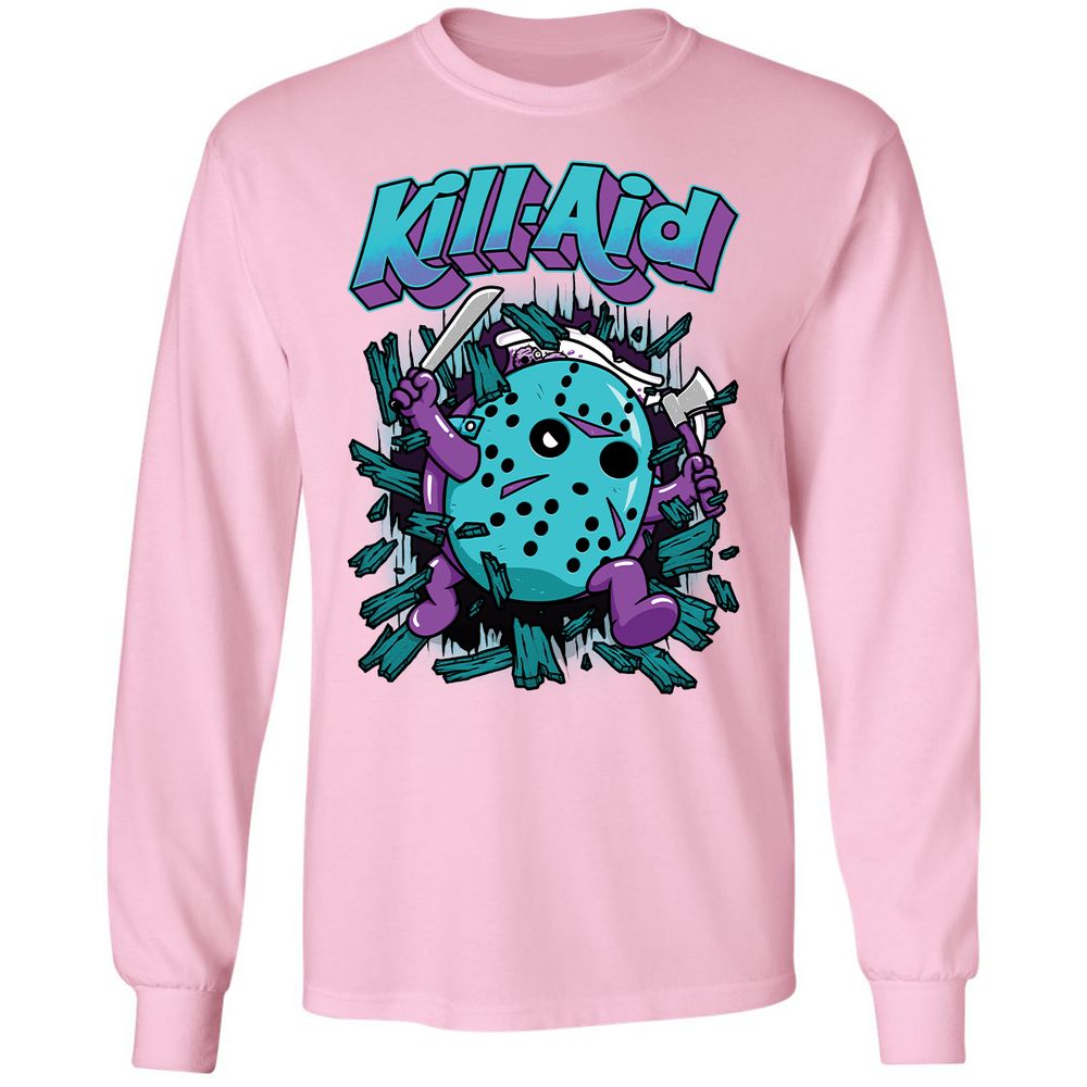 Long Sleeve T-Shirt - TRSRGNR1 - Light Pink - 3