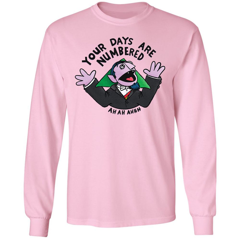 Long Sleeve T-Shirt - T47A1WUC - Light Pink - 3