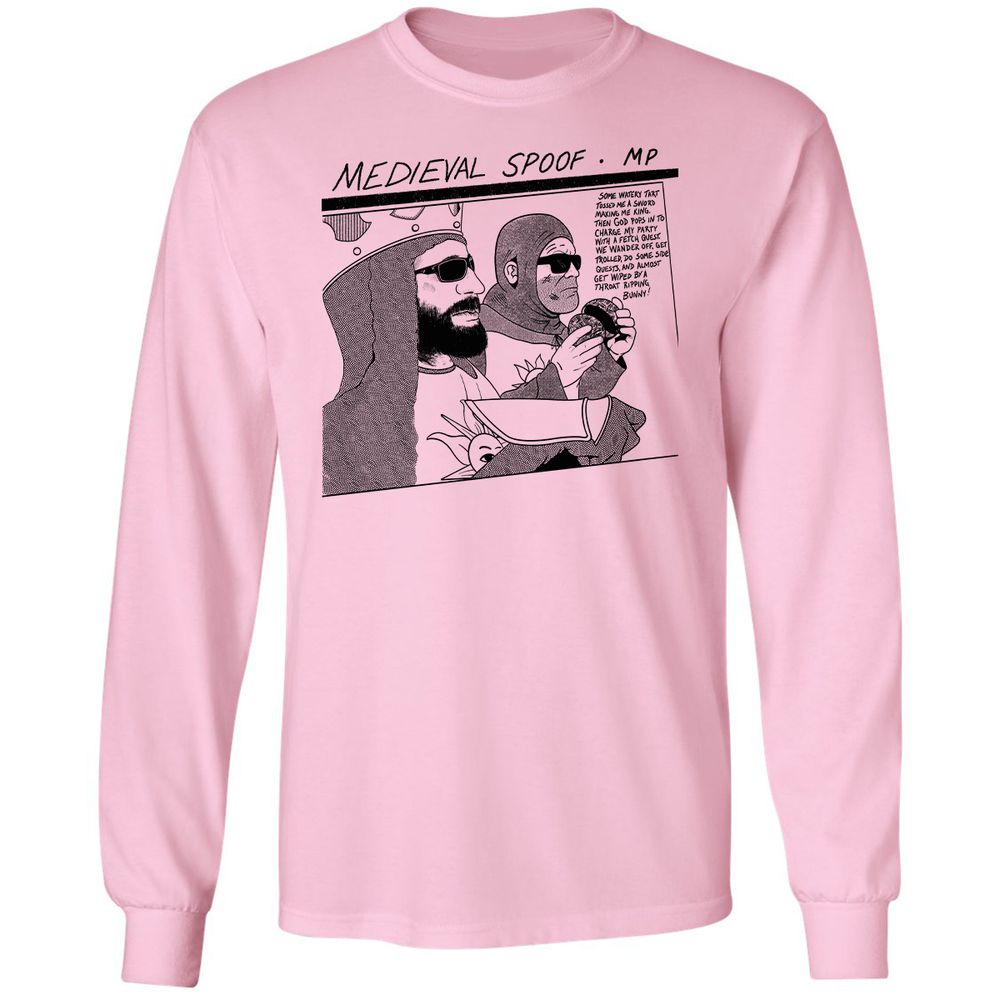 Long Sleeve T-Shirt - A8F14BKH - Light Pink - 3
