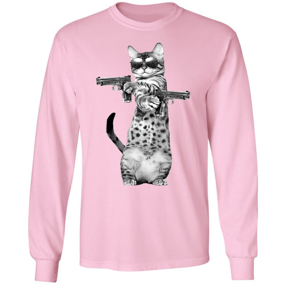 Long Sleeve T-Shirt - B5C38VUT - Light Pink - 3