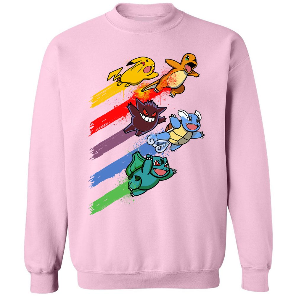 Classic Unisex Sweatshirt - 924715SQ - Light Pink - 3