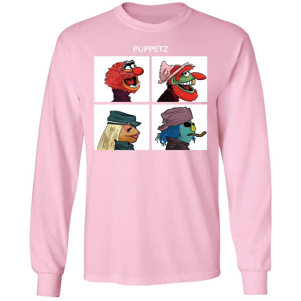 Long Sleeve T-Shirt - TEYAJW7Q - Light Pink - 3