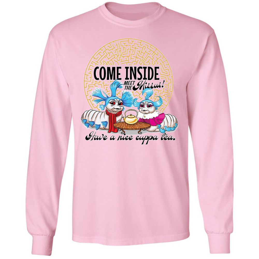 Long Sleeve T-Shirt - GQ1YQUPE - Light Pink - 3