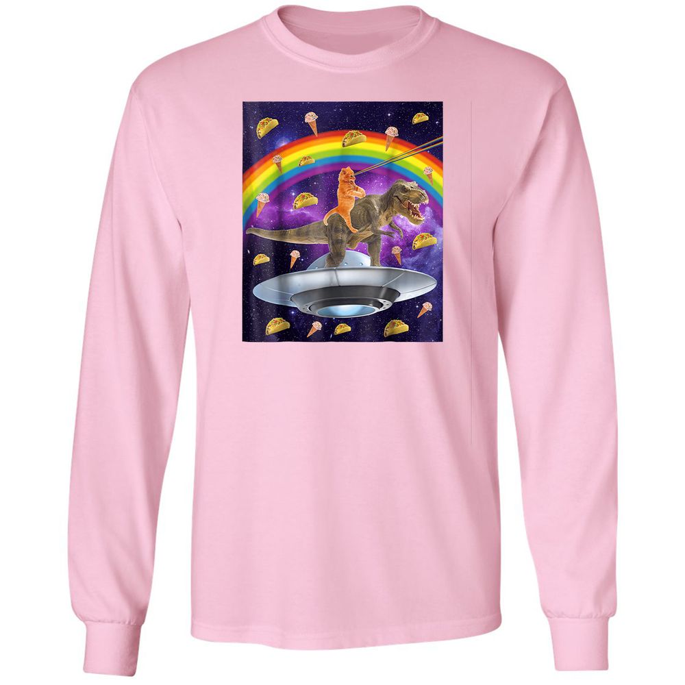 Long Sleeve T-Shirt - GVBWT27C - Light Pink - 3