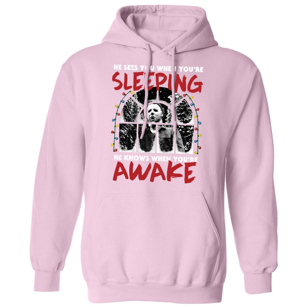 Classic Unisex Hoodie - D6962UBS - Light Pink - 3