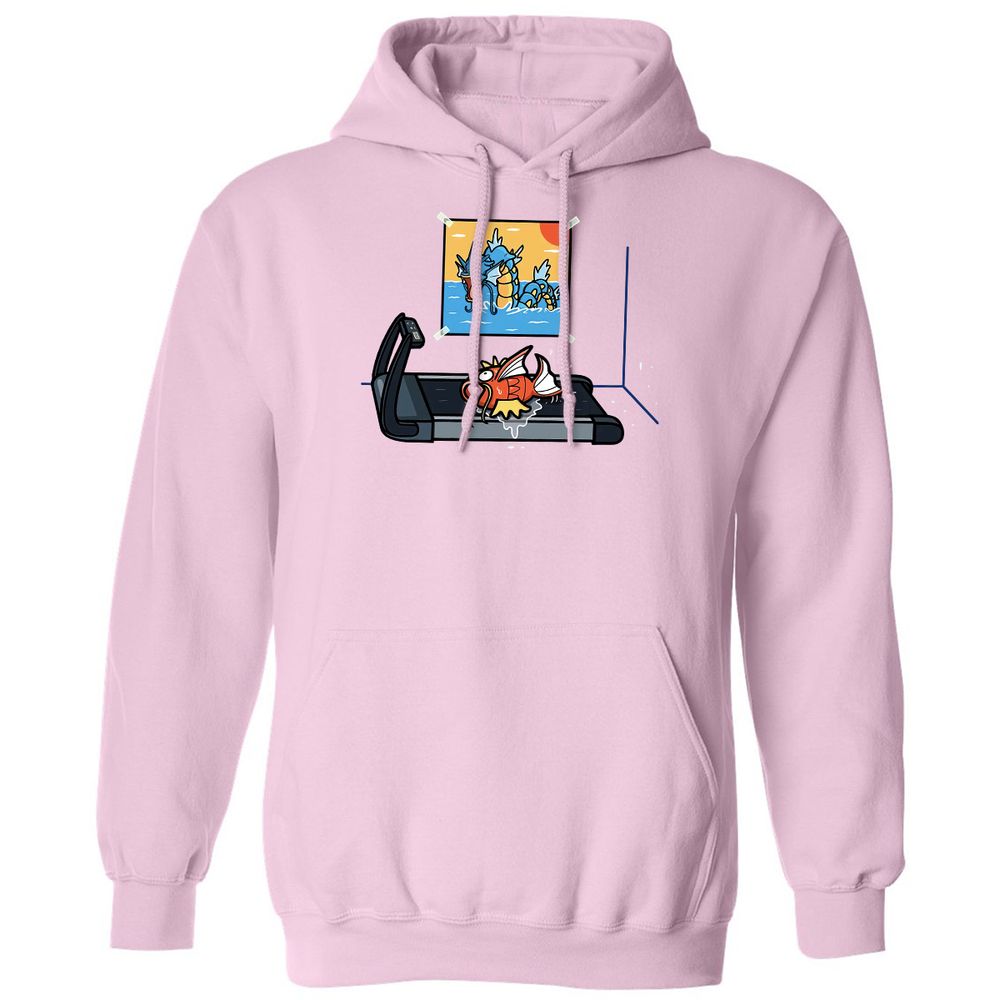 Classic Unisex Hoodie - H8TFX1EC - Light Pink - 3