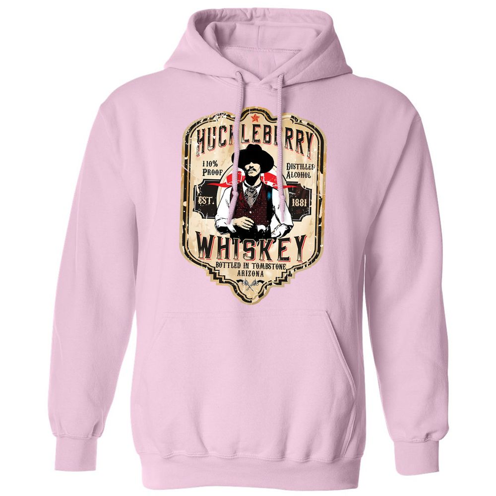 Huckleberry Whiskey Label - Light Pink - 3