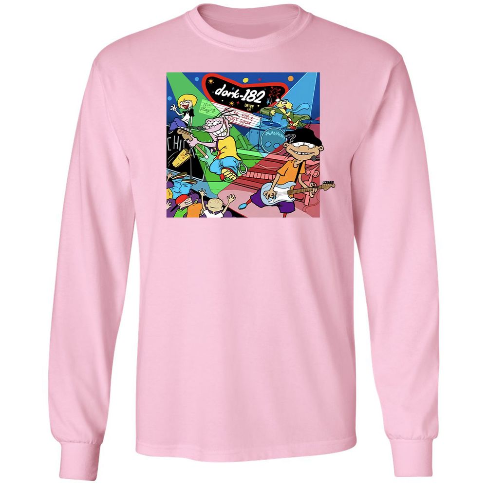 Long Sleeve T-Shirt - TQ876P47 - Light Pink - 3