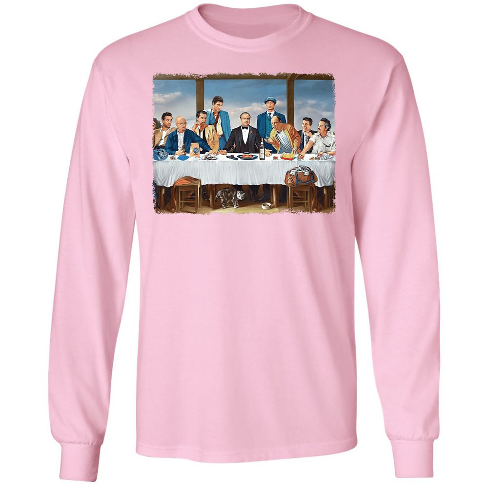 Long Sleeve T-Shirt - KWZPUGNG - Light Pink - 3