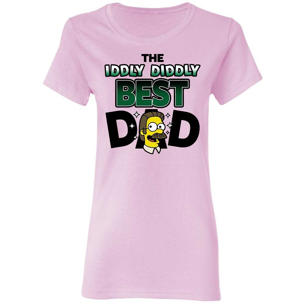 The Iddly diddly best dad - Light Pink - 3