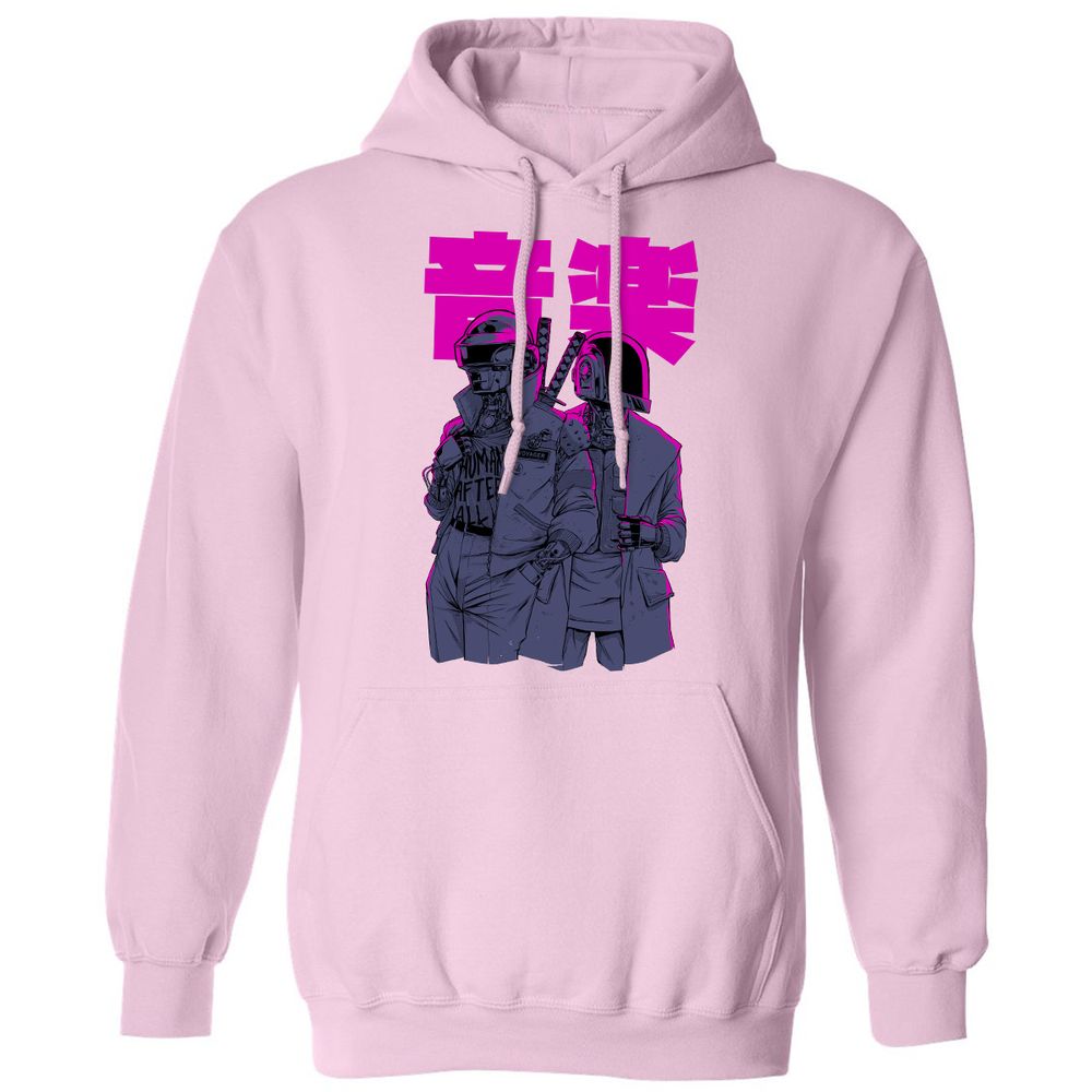 Classic Unisex Hoodie - 7Y592WWR - Light Pink - 3
