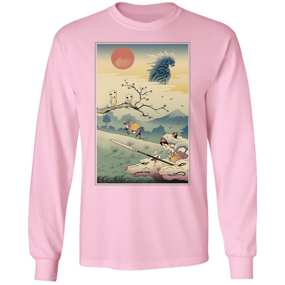 Long Sleeve T-Shirt - PAYPZ1E5 - Light Pink - 3