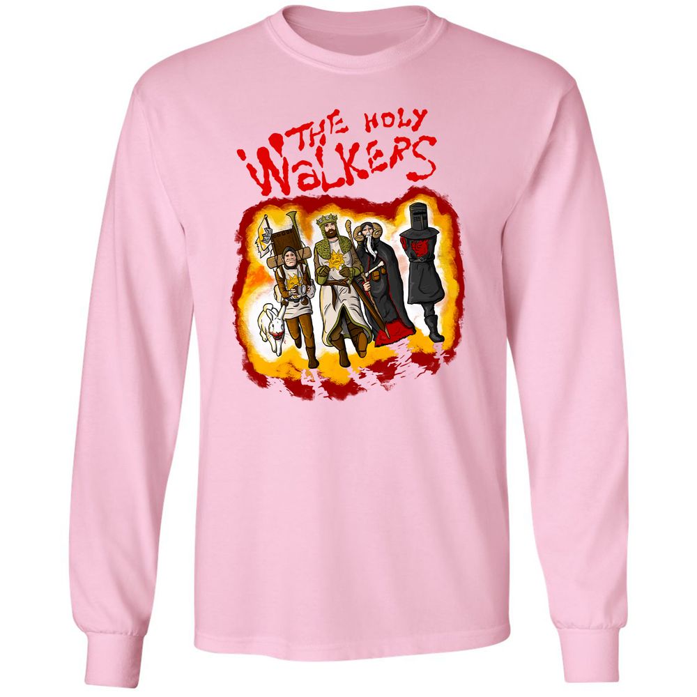 Long Sleeve T-Shirt - VUM3E3H4 - Light Pink - 3