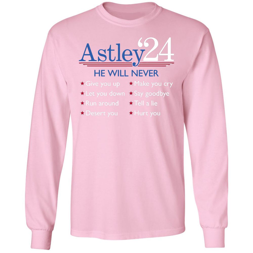 Long Sleeve T-Shirt - DUB4MA86 - Light Pink - 3