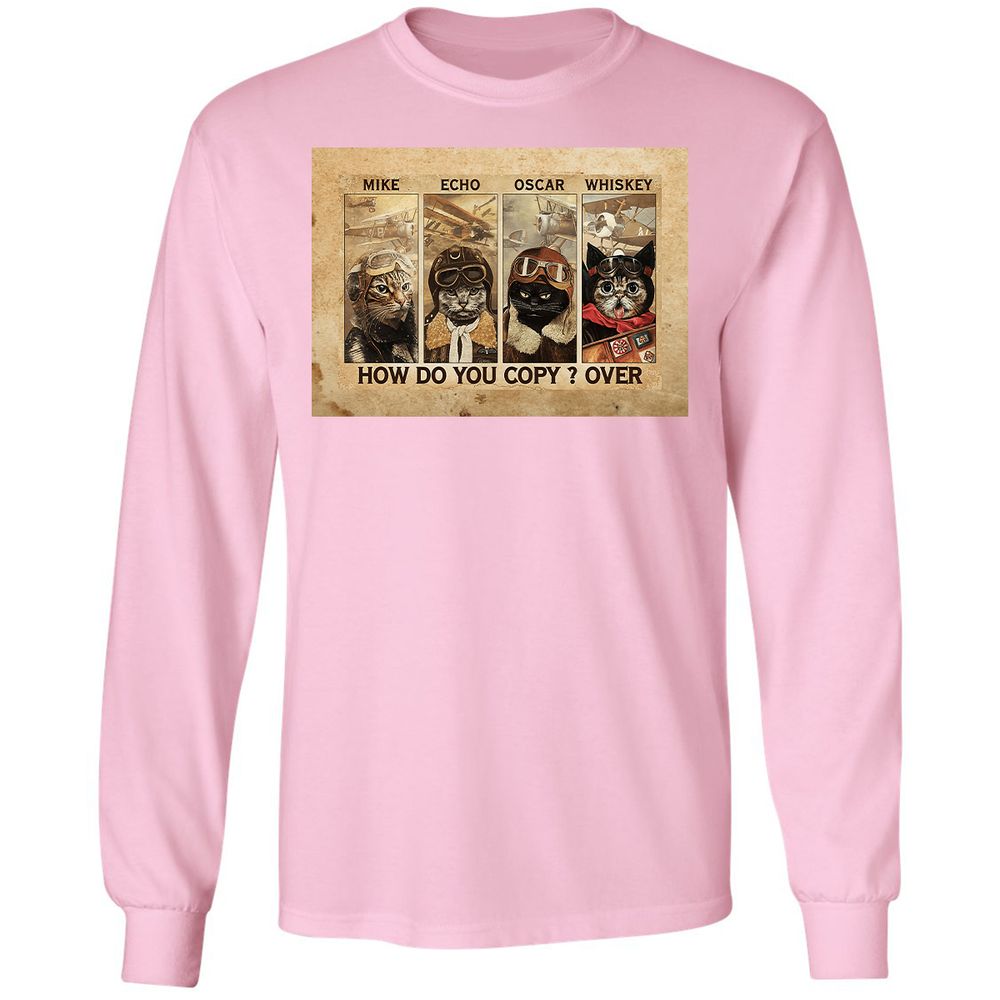 Long Sleeve T-Shirt - 4ZMTXSZA - Light Pink - 3