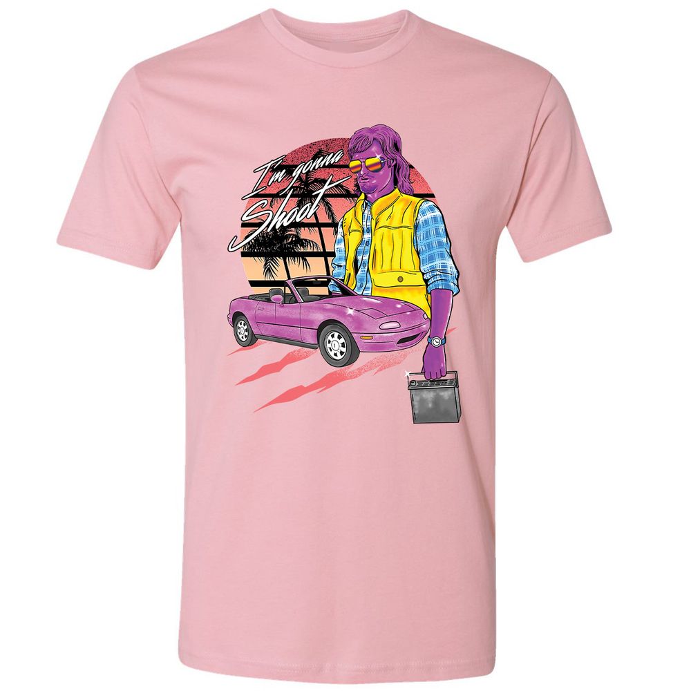 Premium Unisex T-Shirt - JVC4HTE7 - Light Pink - 3