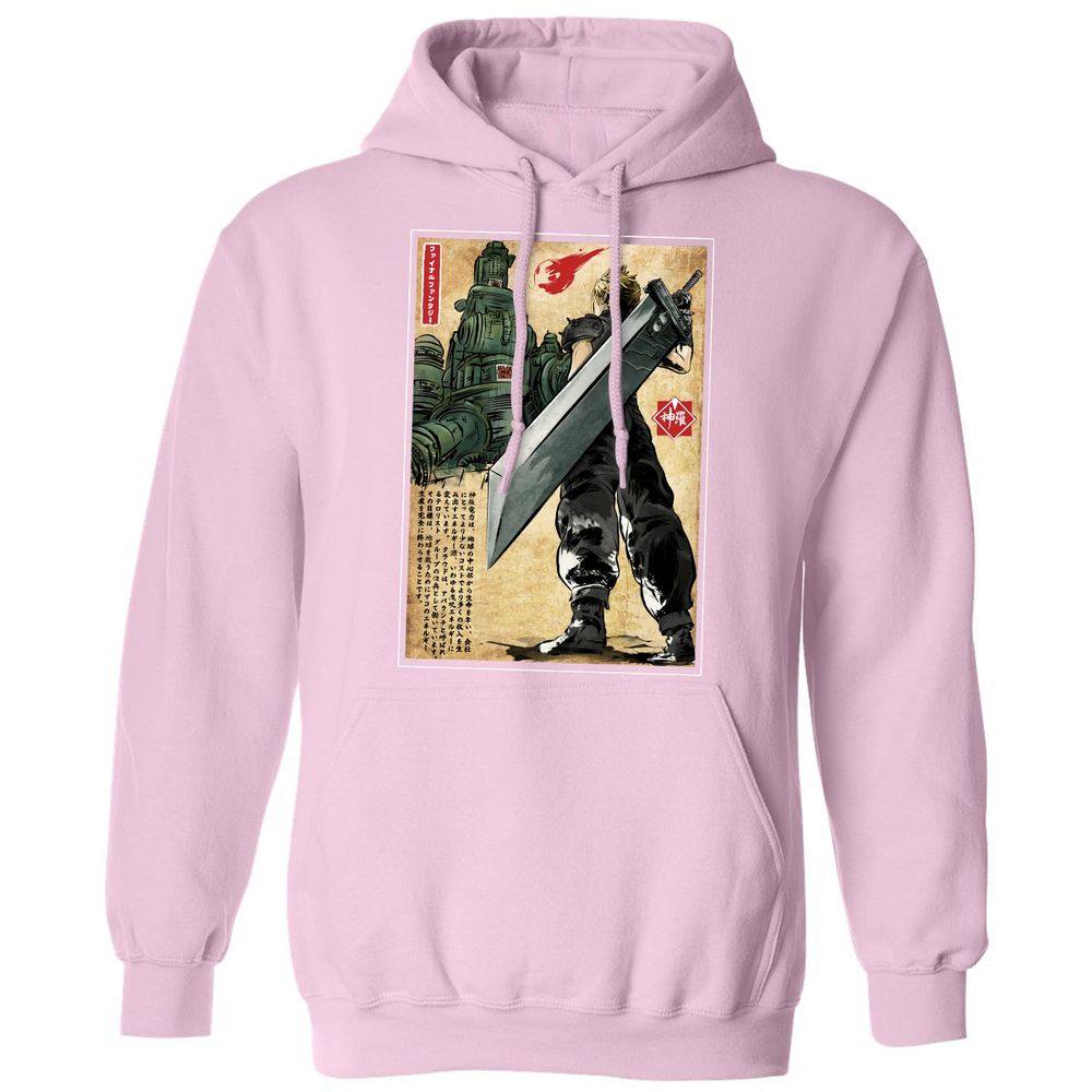 Classic Unisex Hoodie - WJY6436H - Light Pink - 3