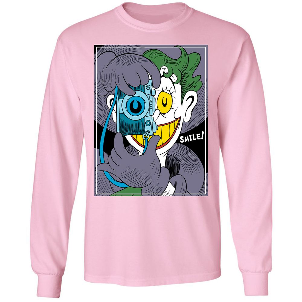 Long Sleeve T-Shirt - LTJMV915 - Light Pink - 3