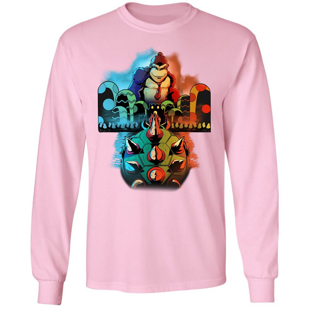 Long Sleeve T-Shirt - HVL44HV8 - Light Pink - 3