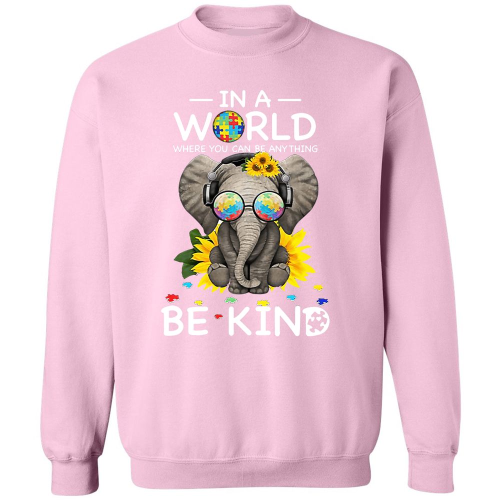 Classic Unisex Sweatshirt - 4CZ48JXN - Light Pink - 3
