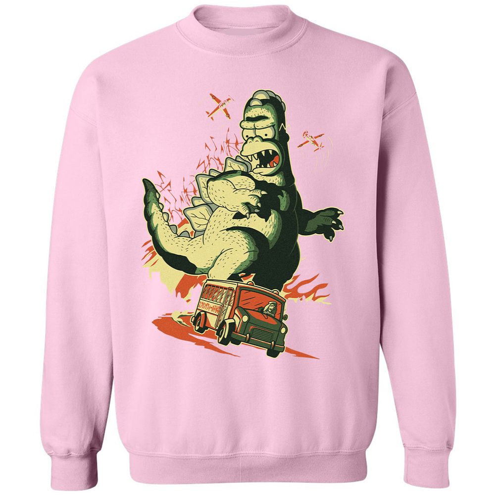 Classic Unisex Sweatshirt - 7BL3TVPR - Light Pink - 3
