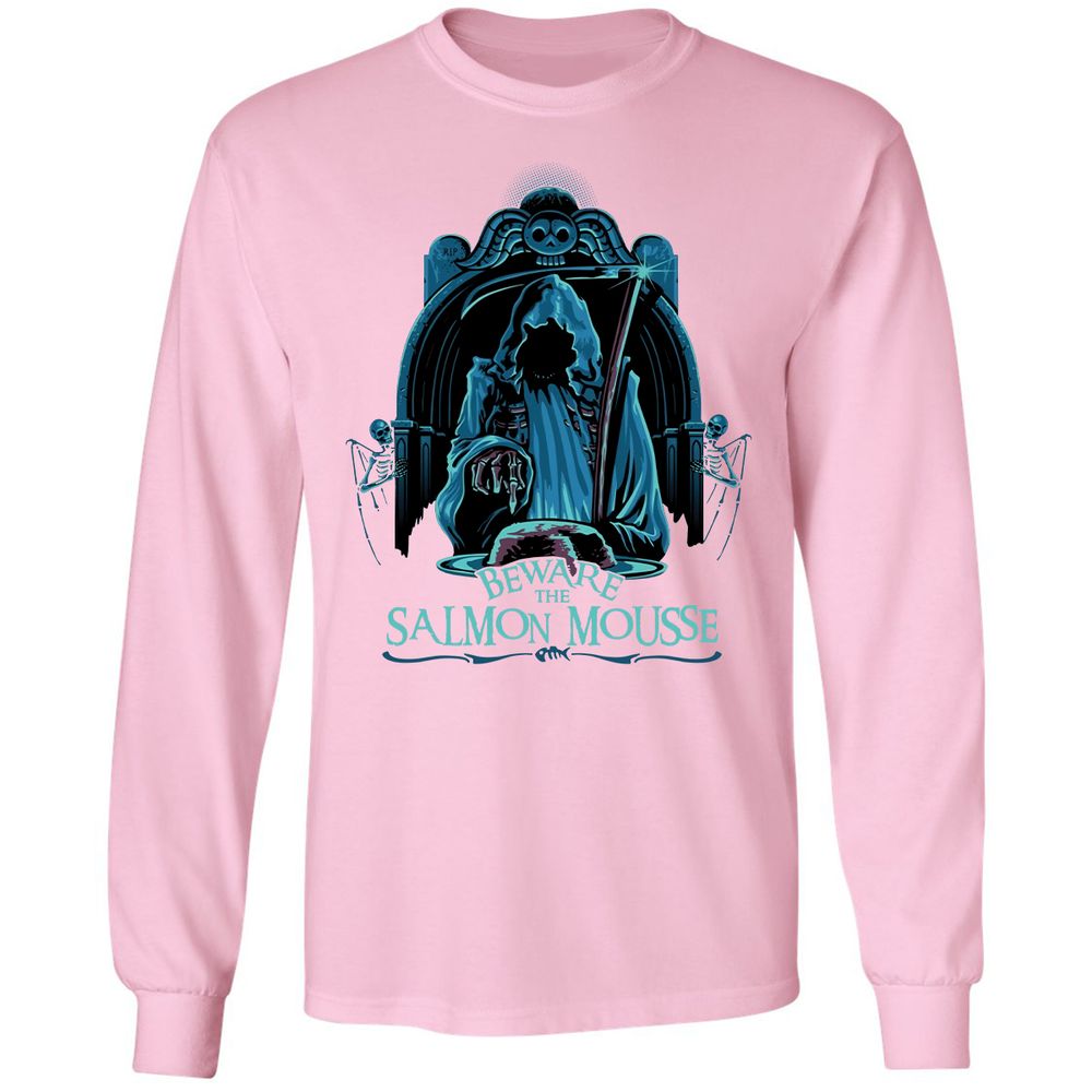 Long Sleeve T-Shirt - 7GSL3EH6 - Light Pink - 3