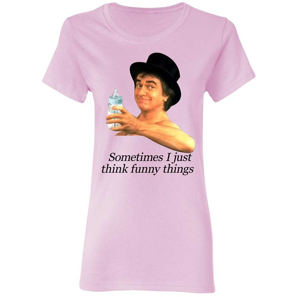 Sometimes I just think funny things - Light Pink - 3