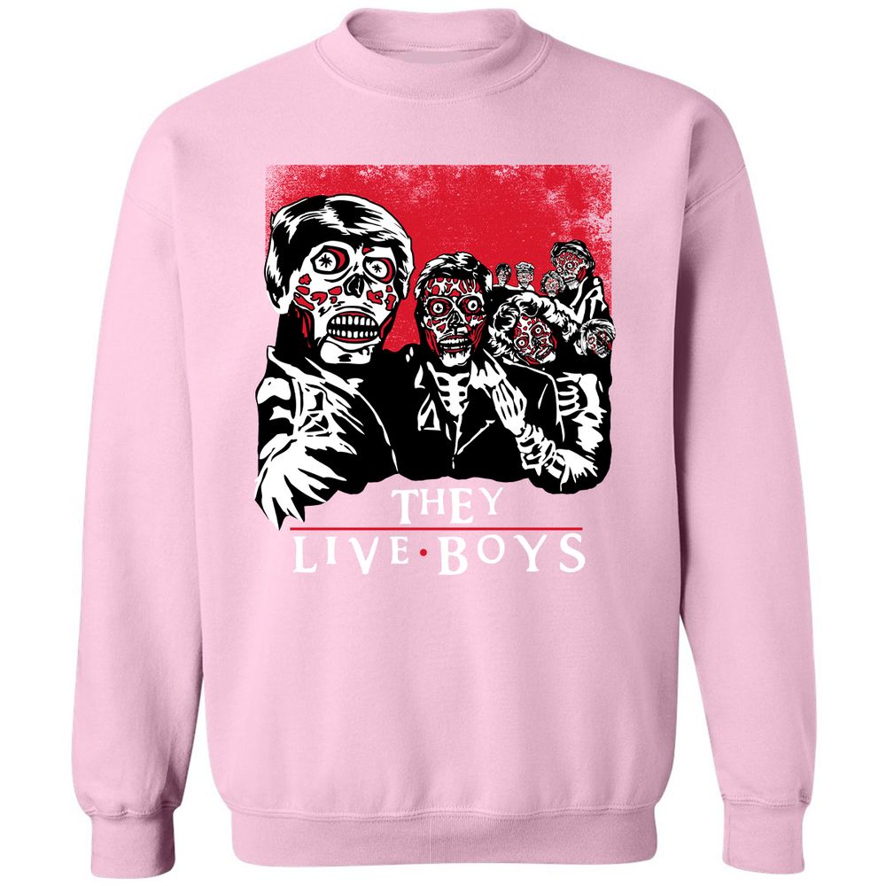 Classic Unisex Sweatshirt - 6YV7RH2T - Light Pink - 3