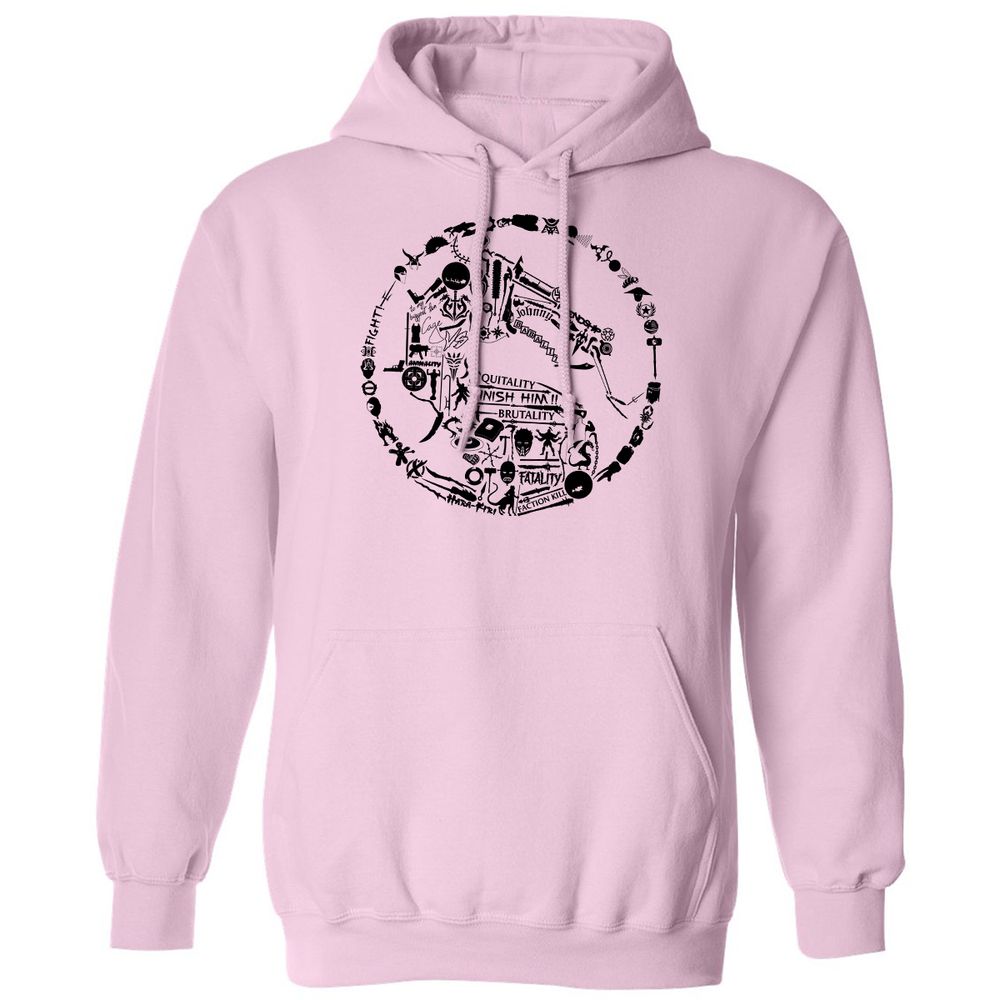 Classic Unisex Hoodie - XPLFBX6X - Light Pink - 3