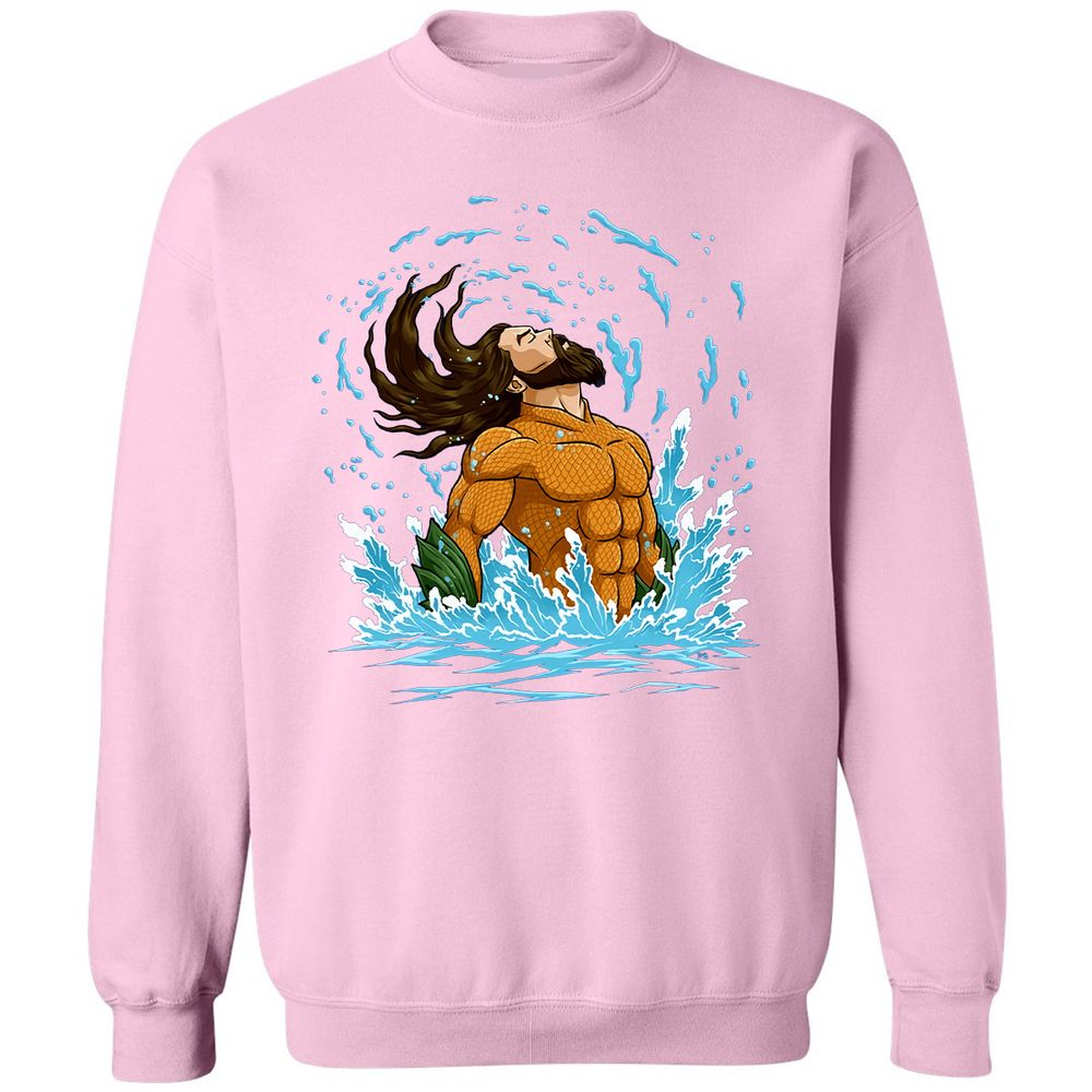 Classic Unisex Sweatshirt - 9XLXJMJ4 - Light Pink - 3