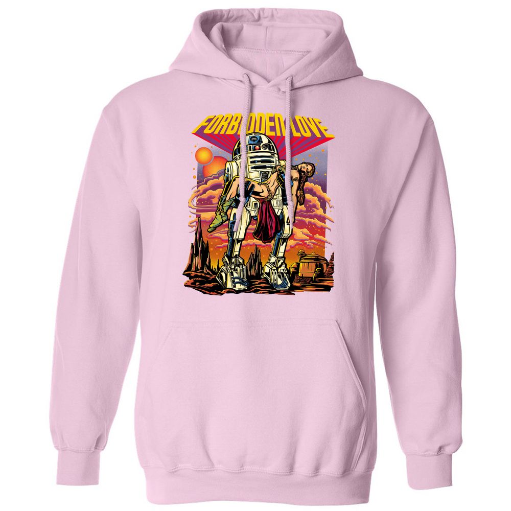 Classic Unisex Hoodie - 6XUARJEF - Light Pink - 3