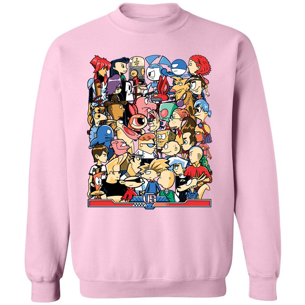 Classic Unisex Sweatshirt - G8RL5SF4 - Light Pink - 3