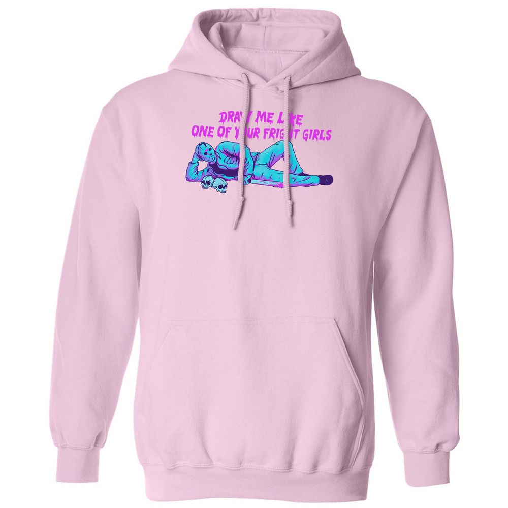 Classic Unisex Hoodie - ADYH8E9D - Light Pink - 3