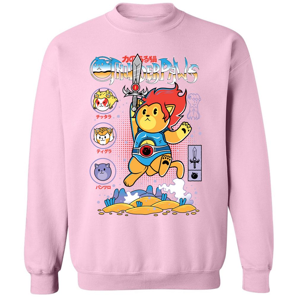 Classic Unisex Sweatshirt - LLHT91CT - Light Pink - 3