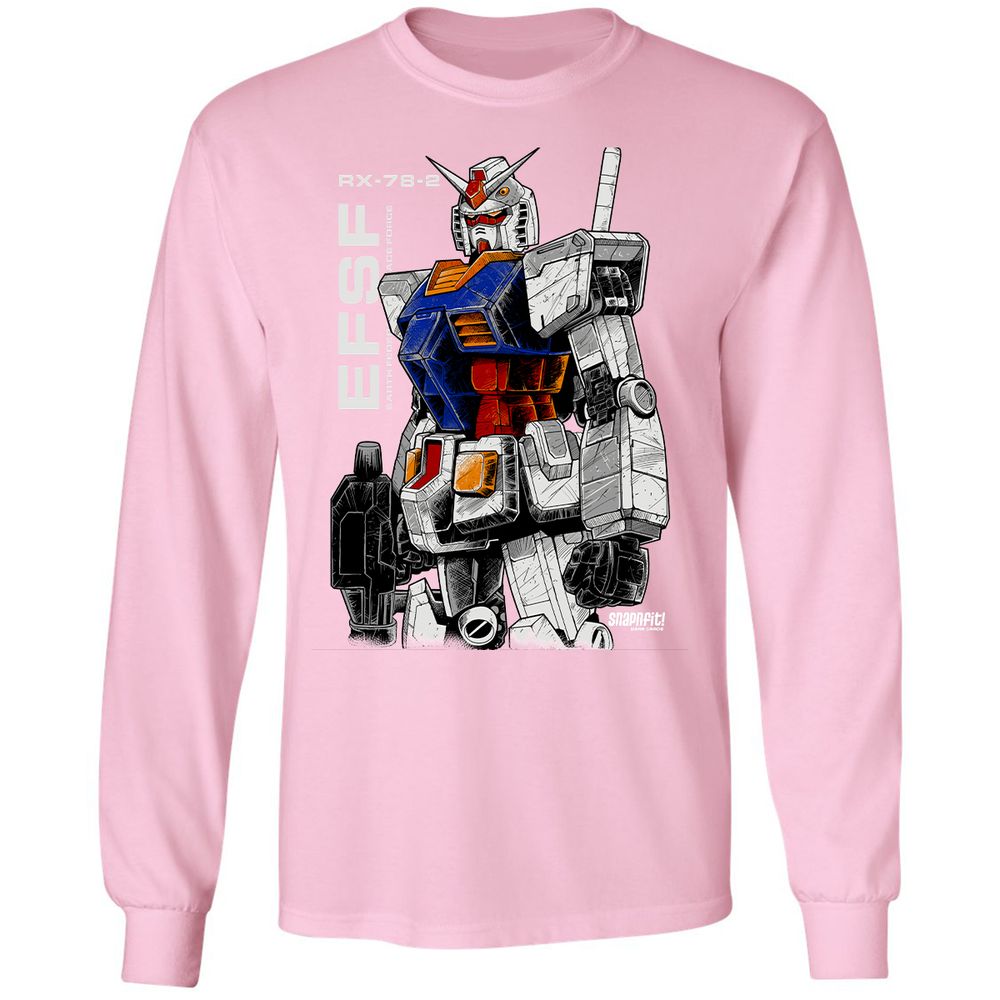 Long Sleeve T-Shirt - T2174R28 - Light Pink - 3