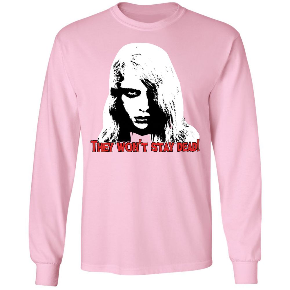 Long Sleeve T-Shirt - VHJGNMR8 - Light Pink - 3