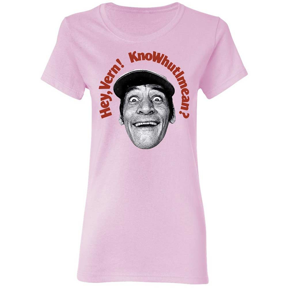 Women's T-Shirt - 3T7DA1KU - Light Pink - 3