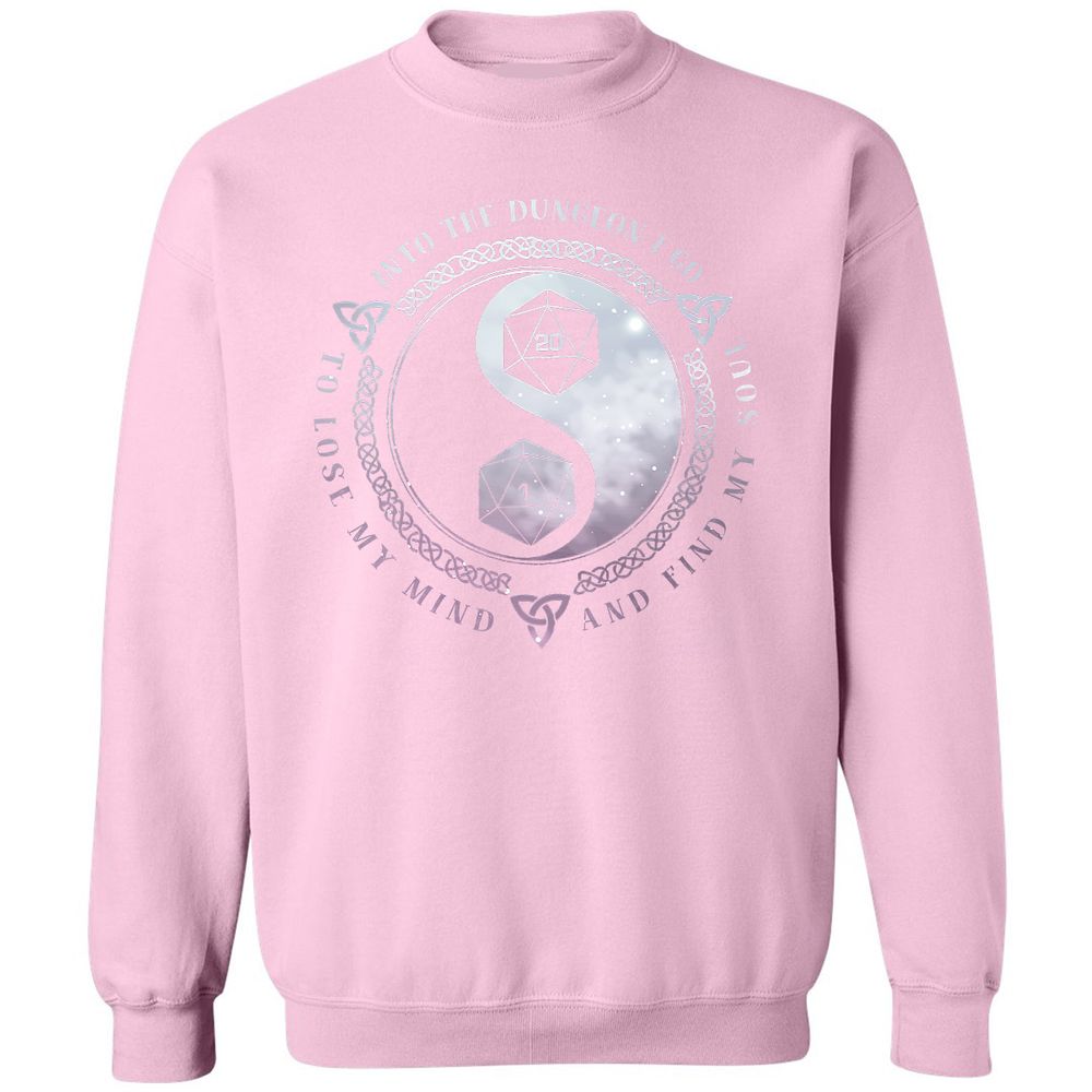 Classic Unisex Sweatshirt - JN3YH641 - Light Pink - 3