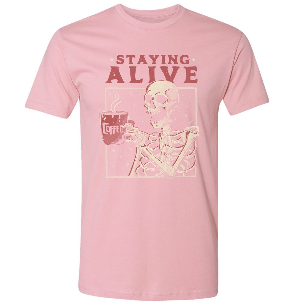 Premium Unisex T-Shirt - 7EC4NNKS - Light Pink - 3