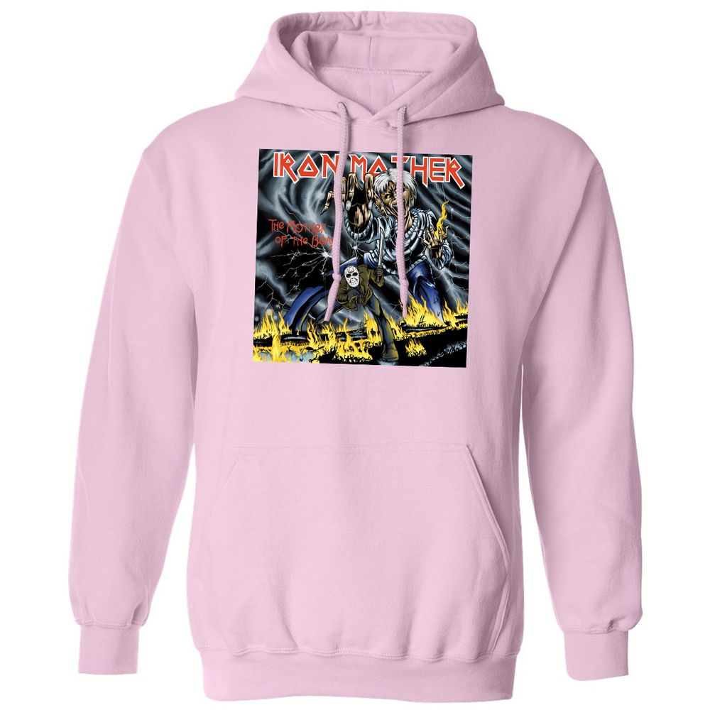 Classic Unisex Hoodie - 6T8QKA79 - Light Pink - 3