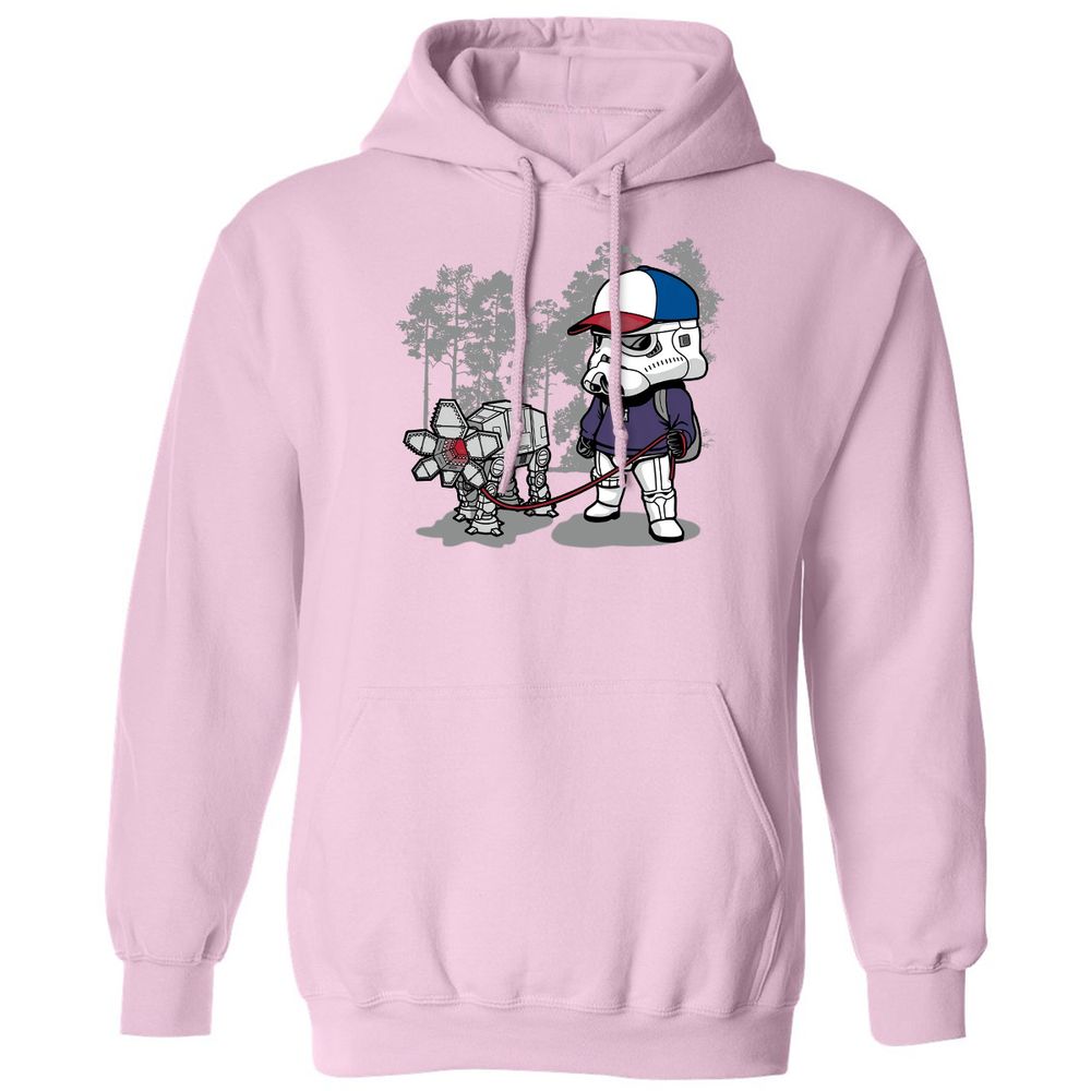 Classic Unisex Hoodie - 5QM9SVYE - Light Pink - 3