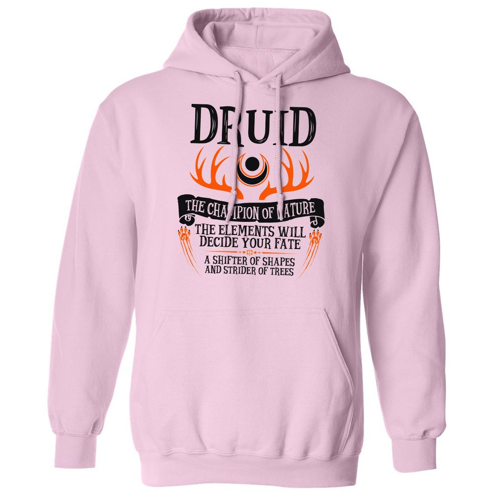 Classic Unisex Hoodie - UKQMBJGE - Light Pink - 3