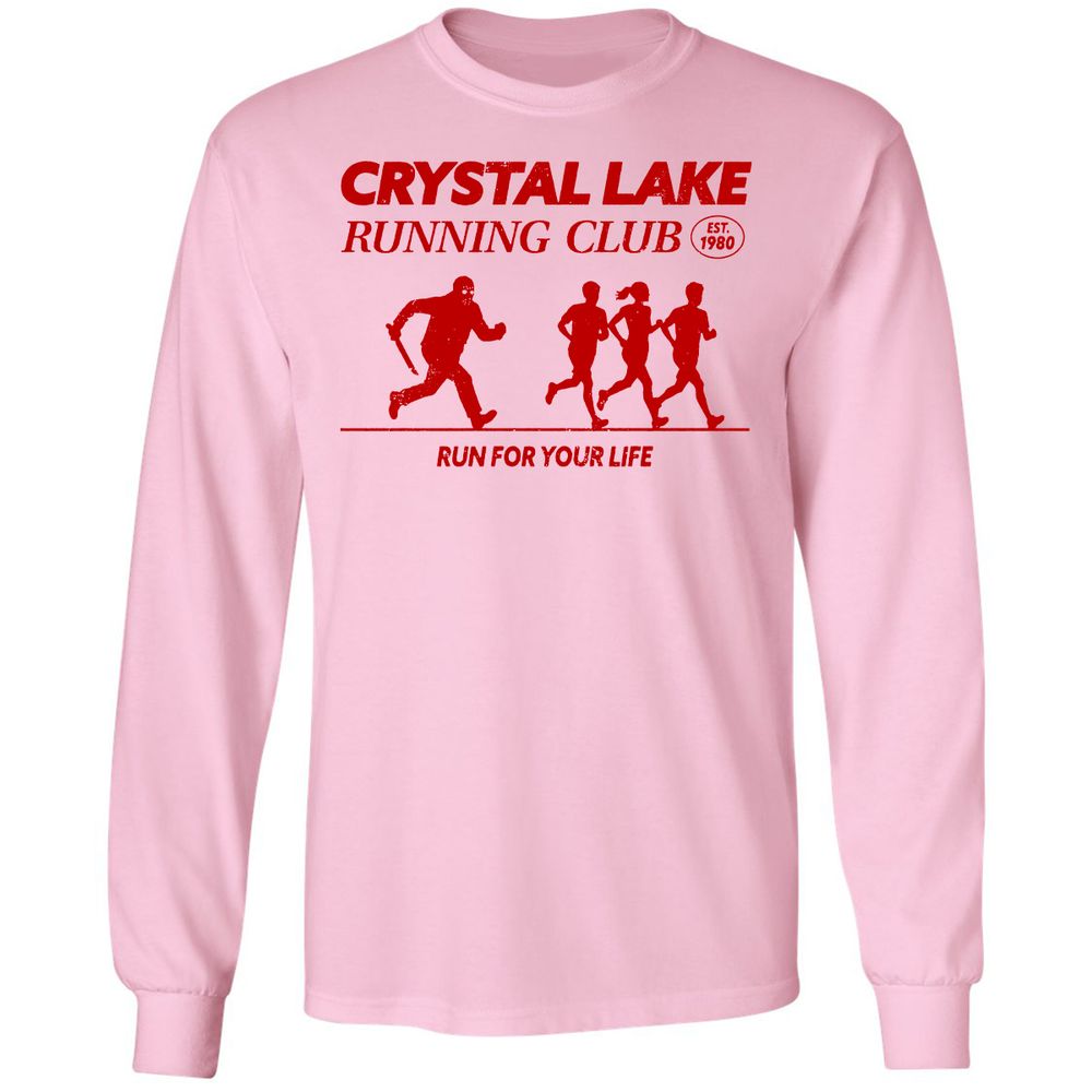 Long Sleeve T-Shirt - 3PMNVK9D - Light Pink - 3