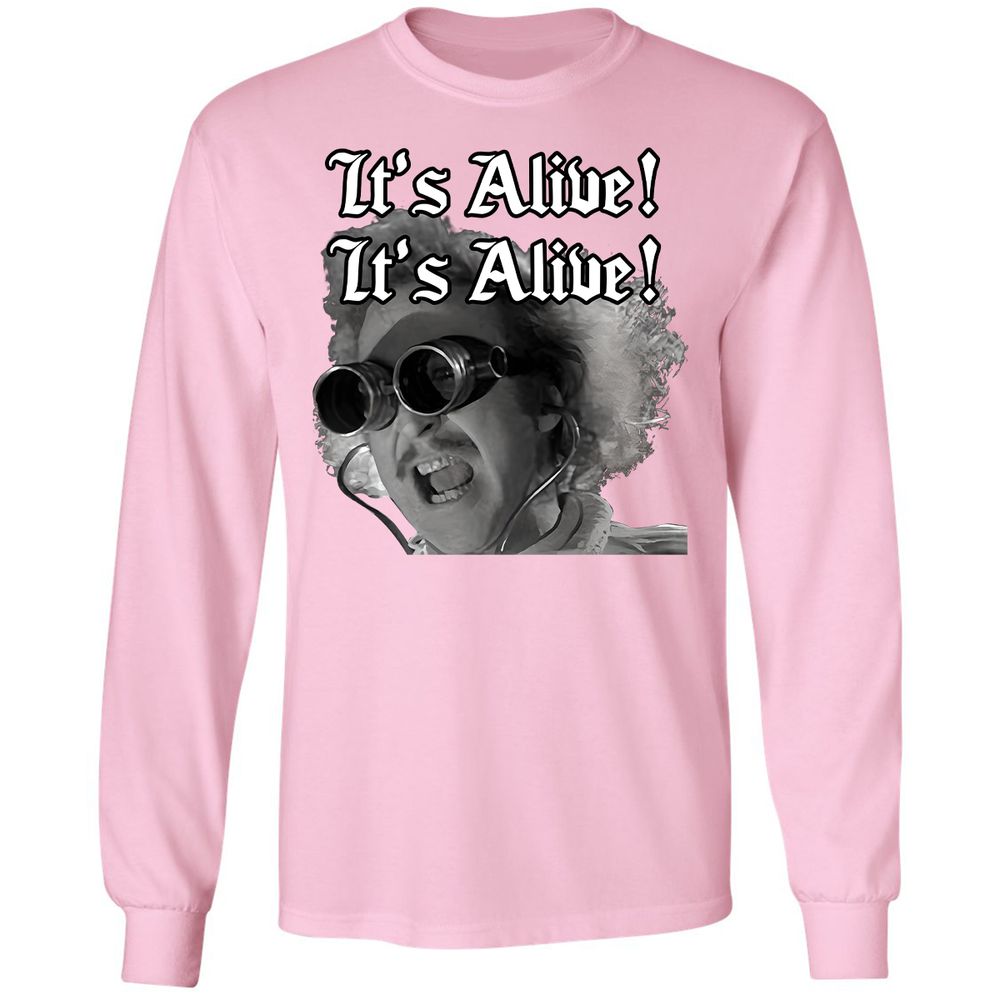 Long Sleeve T-Shirt - HRS592VV - Light Pink - 3