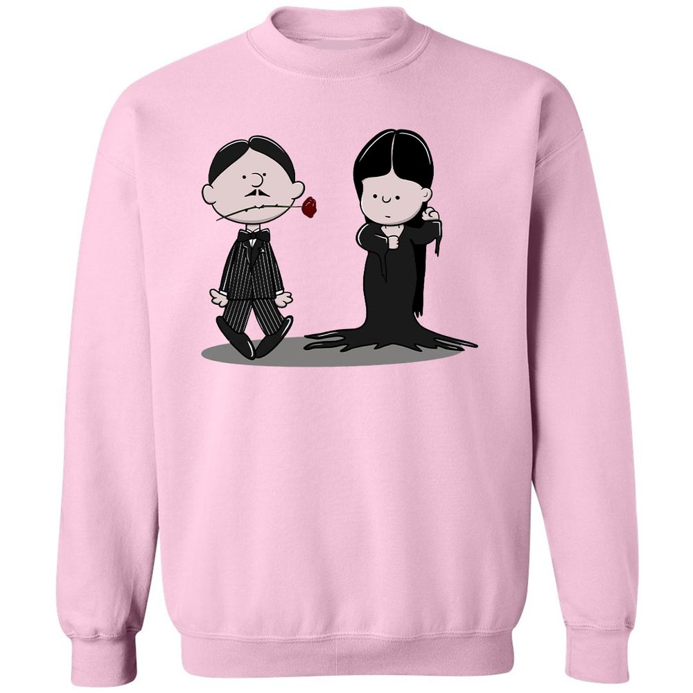 Classic Unisex Sweatshirt - QMA1UTKQ - Light Pink - 3
